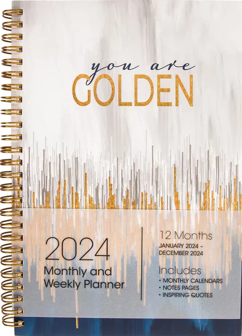 2024 Daily Planner (You Are Golden) – Christian Book Discounters